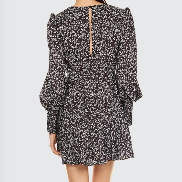 Talulah Embody the Love Black Floral Long Sleeve Dress - Picture 4 of 13